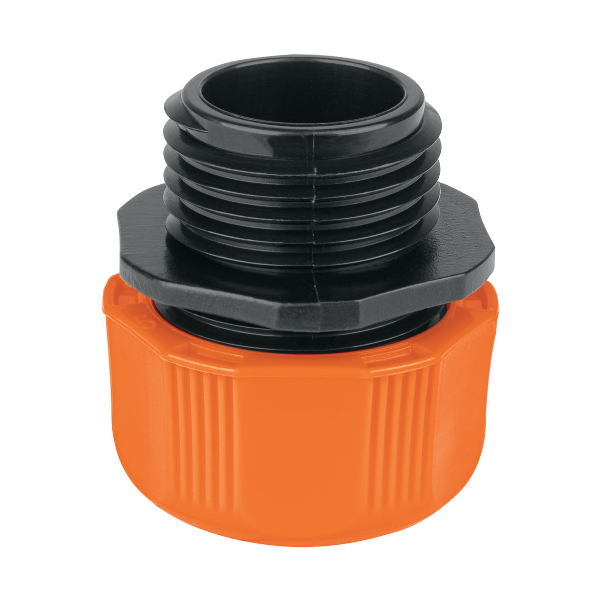 Conector 1/2' macho de ABS con tuerca de ajuste manual — foto oficial 1