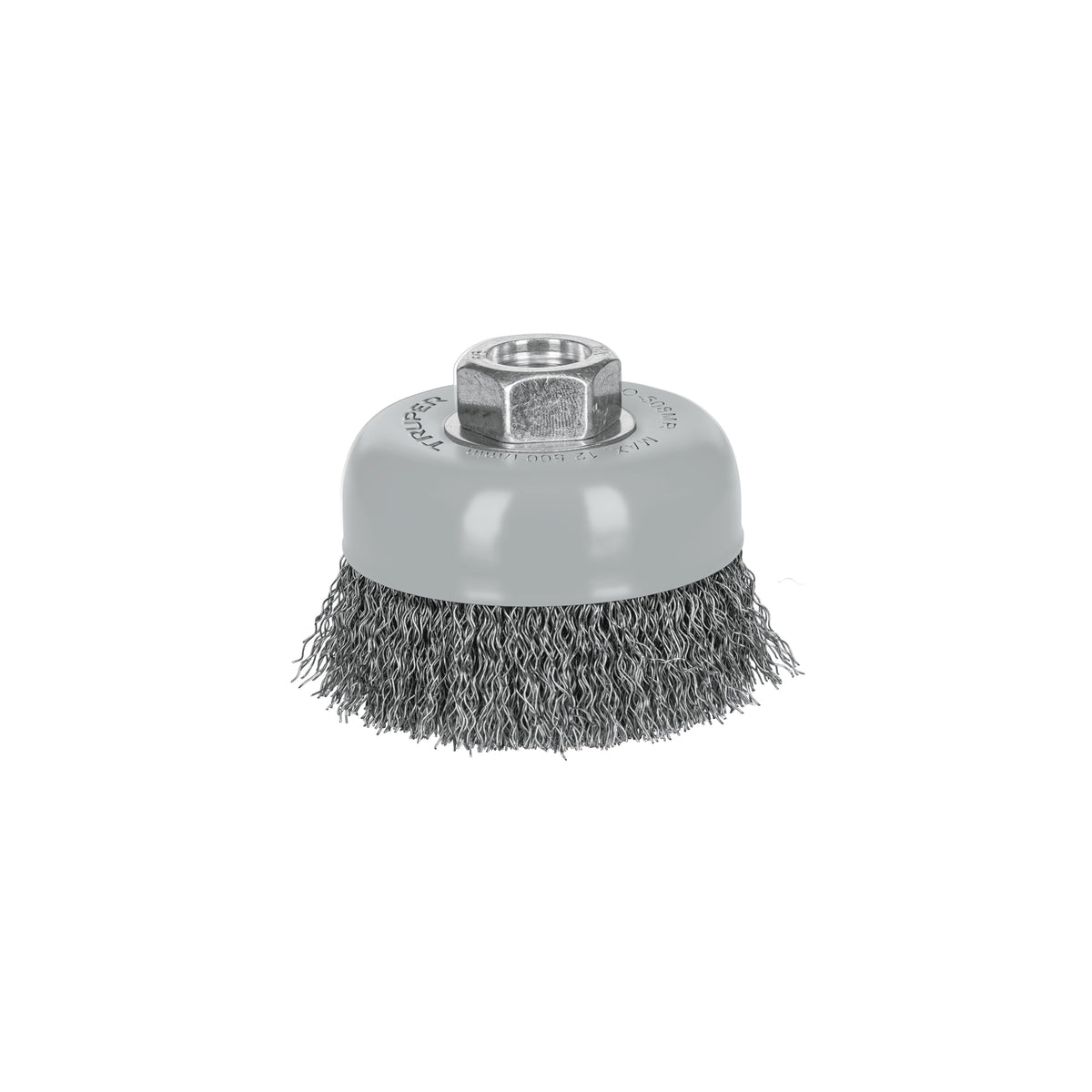 Carda copa 3' alambre ondulado fino, Multi-rosca, TRUPER, Truper, SKU 100857