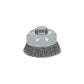 Carda copa 4' alambre ondulado fino, Multi-rosca, TRUPER, Truper, SKU 100858
