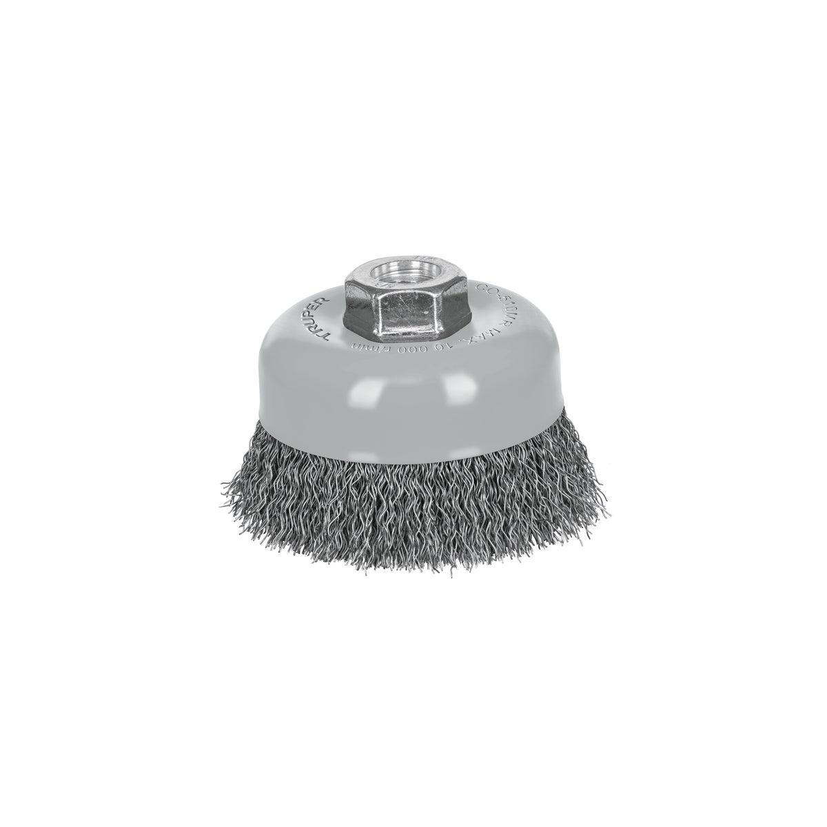 Carda copa 4' alambre ondulado fino, Multi-rosca, TRUPER, Truper, SKU 100858