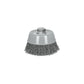 Carda copa 5' alambre ondulado grueso, Multi-rosca, TRUPER, Truper, SKU 100870