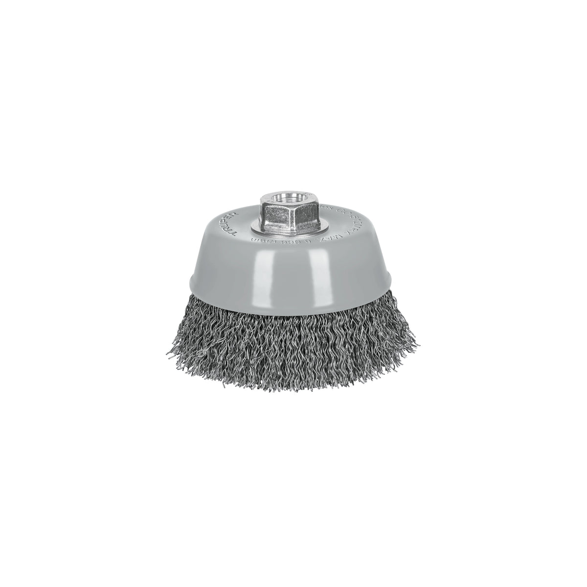 Carda copa 5' alambre ondulado grueso, Multi-rosca, TRUPER, Truper, SKU 100870