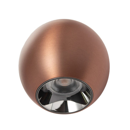 LÁMPARA SOBREPONER BRONCE 12W 30K 1033LM LUZ CÁLIDA BOOMER CO0601B3
