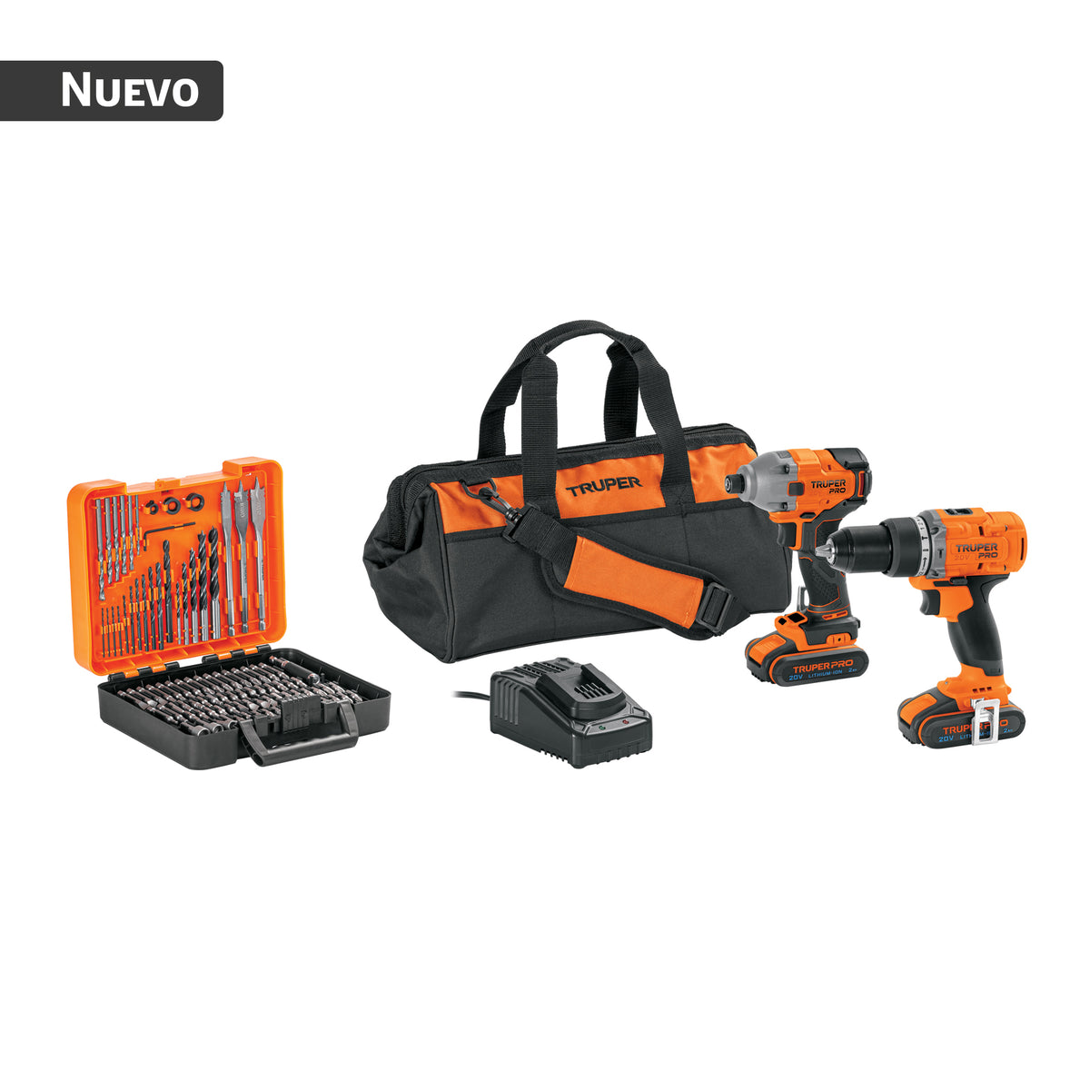 Combo rotomartillo/dest + dest/impacto, 20V, TRUPER PRO — foto oficial 1