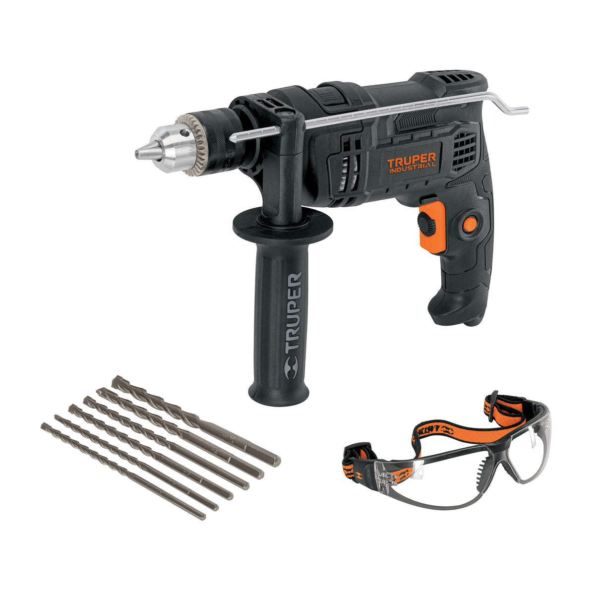 Combo rotomartillo/destornillador 1/2' 700W, 7 acc, IND — foto oficial 1