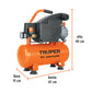 Compresor lubricado, 10L, 2 HP, horizontal, 127V, TRUPER, Truper, SKU 103030 — vista 4