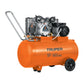 Compresor lubricado de banda 120L4HP hor 220V TRUPER — foto oficial 1
