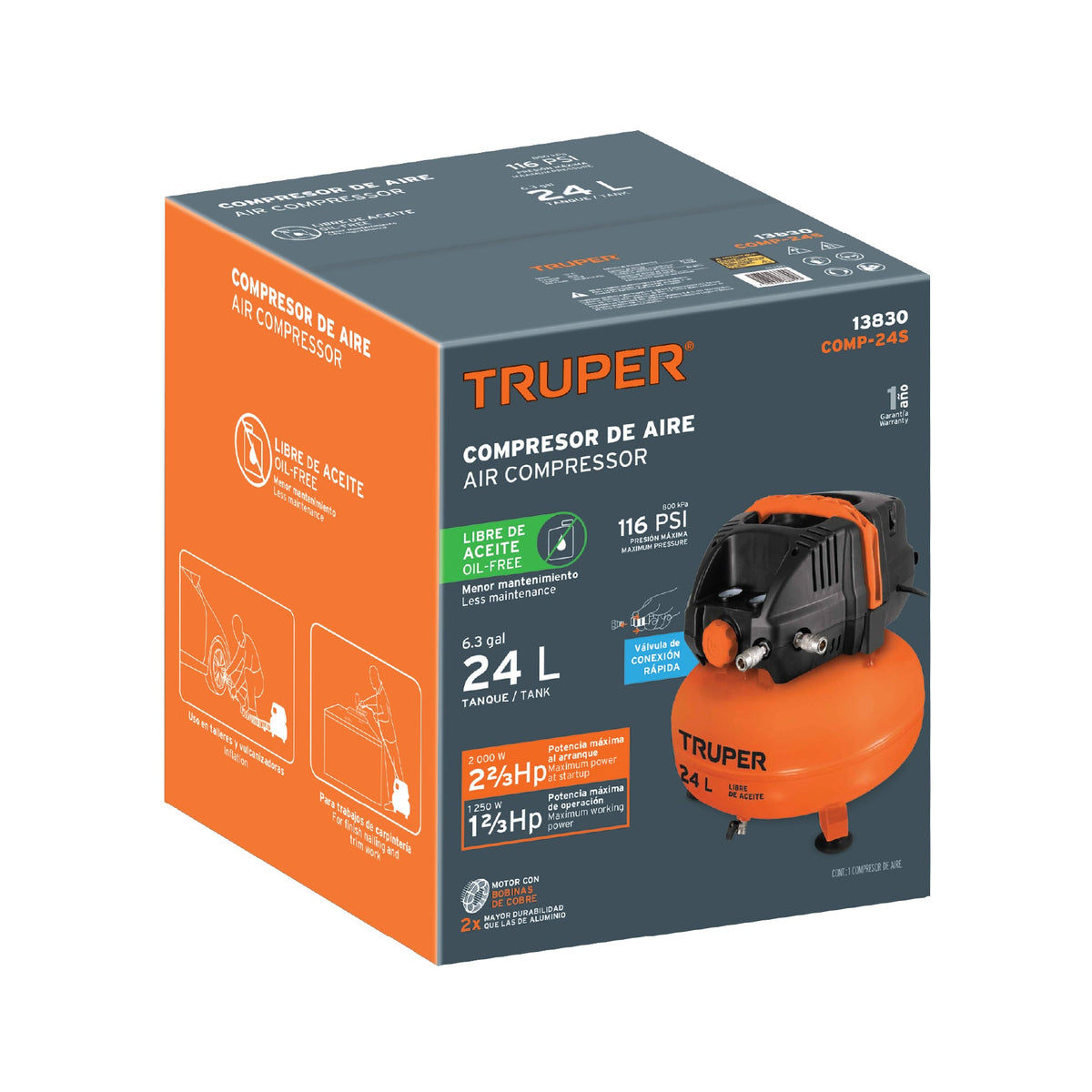 COMP-24S Truper SKU 13830