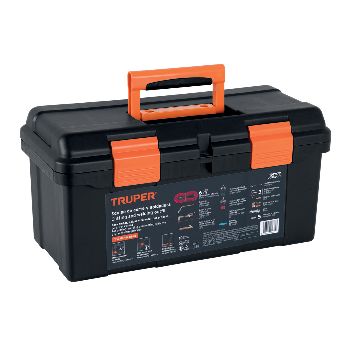 Equipo de oxicorte y soldadura, TRUPER, Truper, SKU 102972 — vista 2