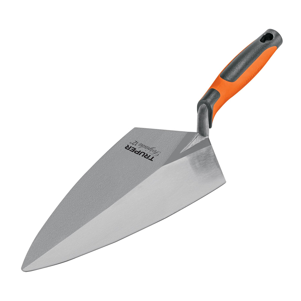 Cuchara para albañil 12' forjada tipo Filadelfia,mgo Comfort, Truper, SKU 102617