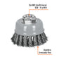 Carda copa 3' alambre trenzado fino, Multi-rosca, TRUPER, Truper, SKU 100851 — vista 3