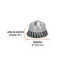 Carda copa 4' alambre trenzado grueso, Multi-rosca, TRUPER, Truper, SKU 100855 — vista 4