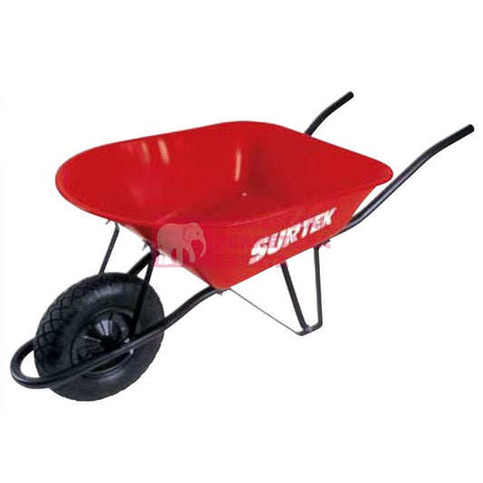 CARRETILLA REFORZADA 6 PIES ROJA SURTEK CT604