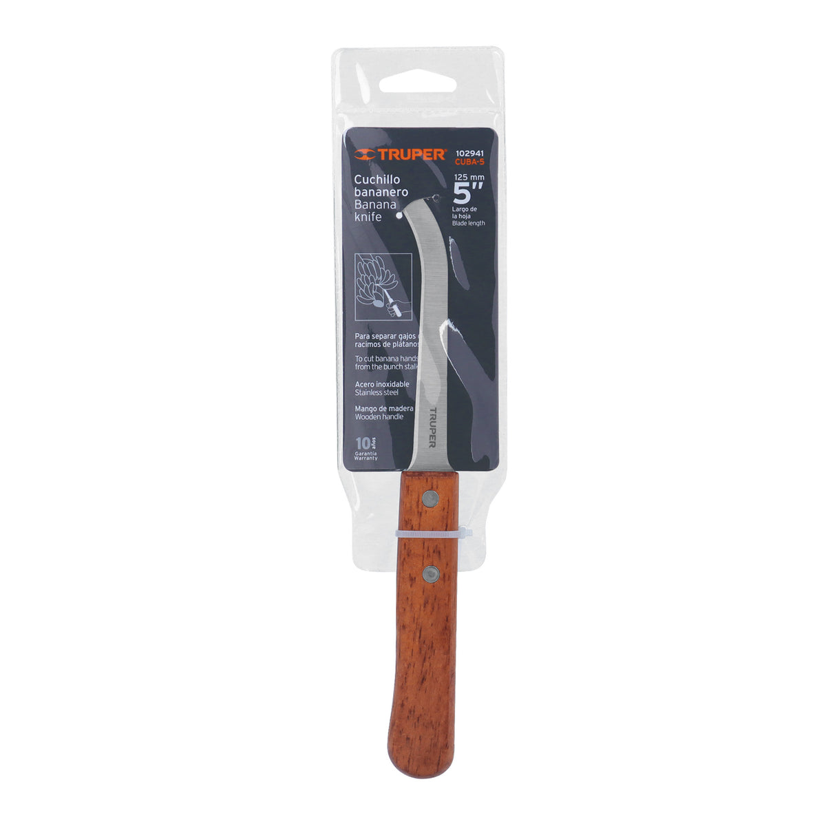 Cuchillo bananero 5', TRUPER — foto oficial 2