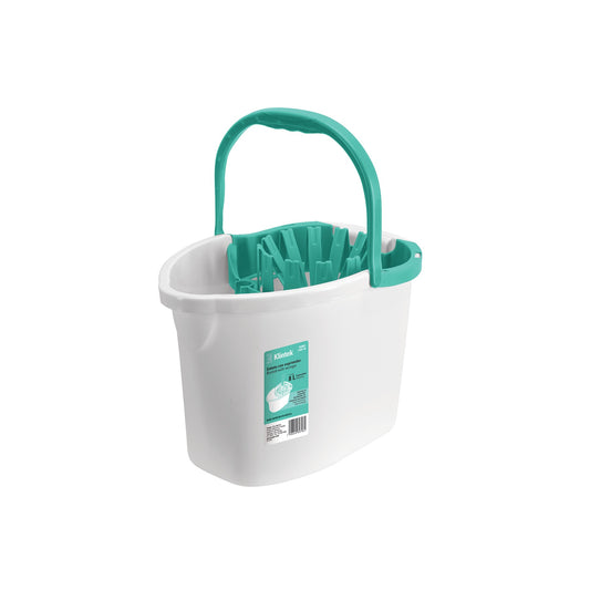 CUBETA DE PLÁSTICO CON EXPRIMIDOR KLINTK 55961 CUBE-8E