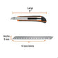 CUTTER PROFESIONAL ALMA METÁLICA 9MM TRUPER 16971 CUT-5X