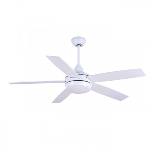 VENTILADOR CON ILUMINACIÓN 52" 65W BLANCO TISHMAN TLCF8802W