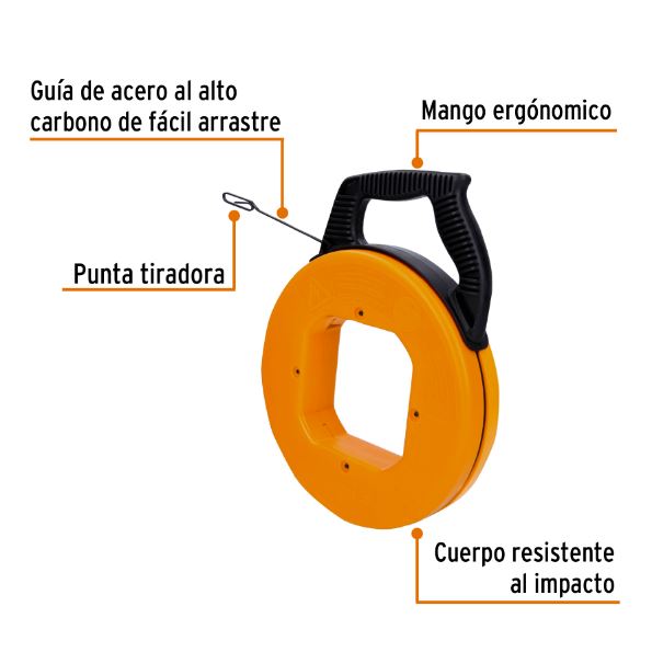 Guía de cables, 15 mts