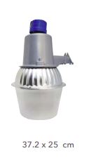 LAMPARA SUBURBANA BASE E39 CON FOTOCELDA  CUERPO DE ALUMINIO