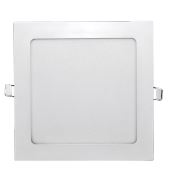 Luminaria Empotrar LED Circular Corte 153mm x 153mm Blanco 12W 85-265V 787LM 30K ADHARA12W30K