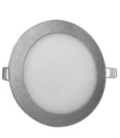 Luminaria Empotrar LED Circular 120mm Diámetro Corte 105mm Gris 6W 85-265V 295LM 30K PLEDC6W30KG