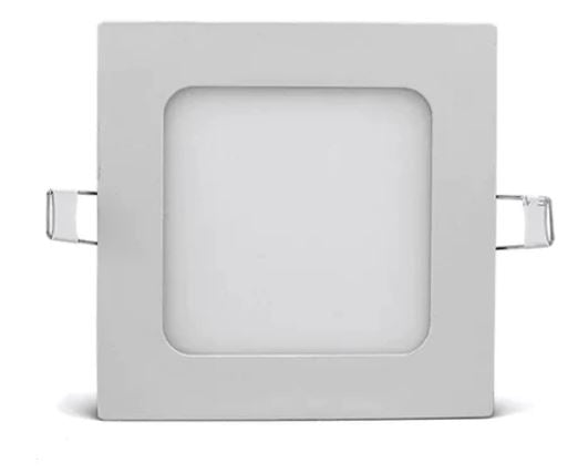 PANEL LED SLIM EMPOTRADO CUADRADO 6W LUZ FRIA
