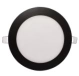 Luminaria Empotrar LED Circular 85mm Diámetro Corte 70mm Negro 3W 85-265V 128LM 40K PLEDC3W40KN
