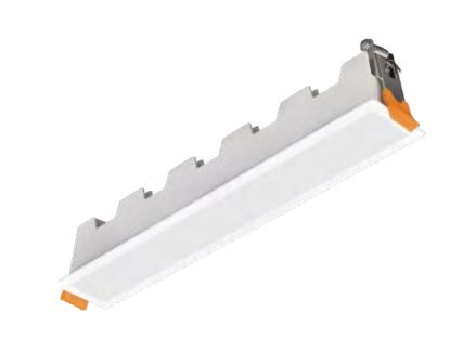 Luminaria Empotrar LED Rectangular 35mmx147mm 600LM 120-277v Blanco 10W 40K PLEDR 10W