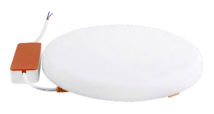 Luminaria Empotrar LED Circular Corte Ajustable 4cm-7cm 586lm 85-265v Blanco 8w 30k LESATH8W30K