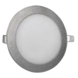 Luminaria Empotrar Led Circular 170mm Diámetro Corte 155mm Gris 12W 85-265V 787LM 65K PLEDC12W65KG