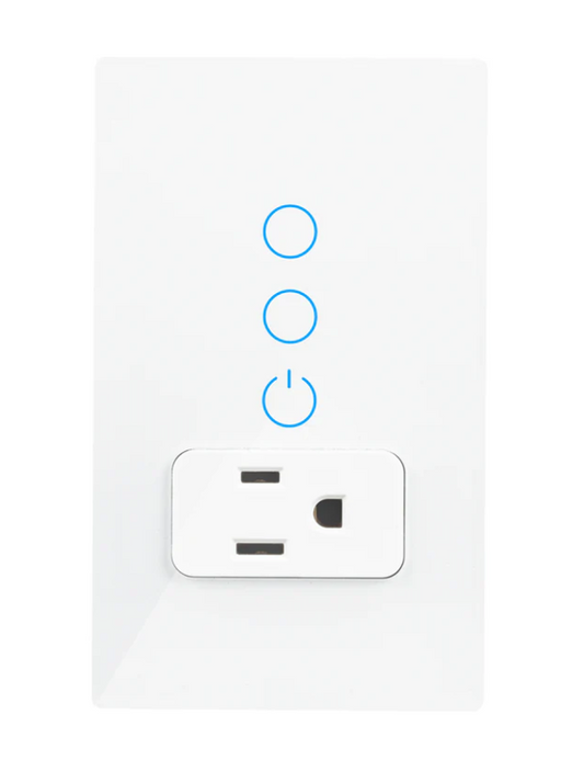 APAGADOR CON CONTACTO SMART WIFI DOBLE BLANCO ICON ICAPAINTCON02BL