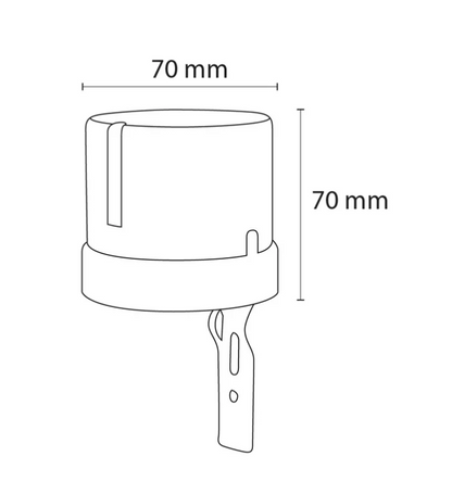 FOTOCELDA EXTERNA 25A 110 220V AJUSTABLE TECNOLITE APPS FE-720-S