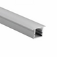 PERFIL EMPOTRABLE SATINADO MARCA JACH PARA LAMBRIN DE 3.00MTS DE LONGITUD CON MICA OPALINA PARA TIRA LED