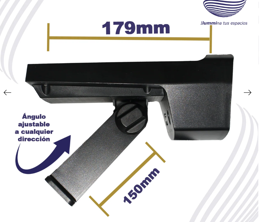 ESTACA SOLAR EMPOTRAR O SOBREPONER LUZ FRIA Y LUZ CALIDA IP65 EXTERIO DIRIGIBLE SOL2LED