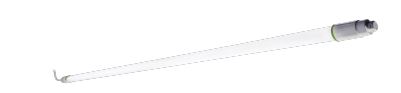 Lampara a Prueba de Polvo y Humedad Led 1200mm x 30mm 1800lm 100-240v Opalino 18w 65K T8LEDIP65