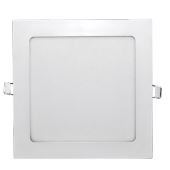 Luminaria Empotrar LED Circular Corte 153mm x 153mm Blanco 12W 85-265V 787LM 65K  ADHARA12W65K