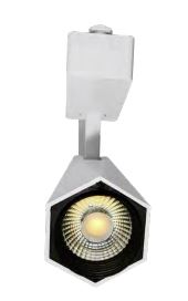 Luminaria tipo spot para riel de 3 hilos 85-265V Blanco 30W 40K ANILAM30W40KB