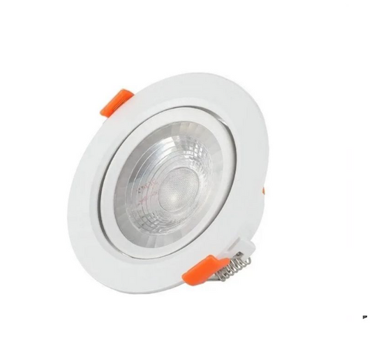 EMPOTRADO PLASTICO DIRIGIBLE 12W 127V