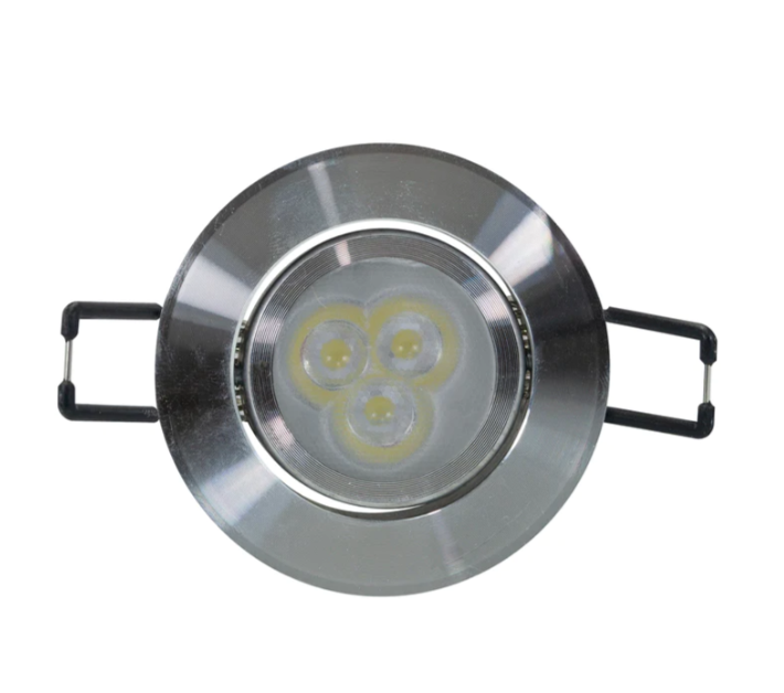 EMPOTRADO ALUMINIO DIRIGIBLE 1W 127V