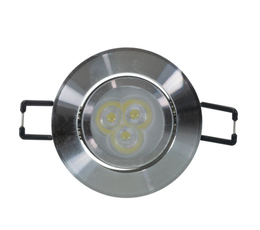 EMPOTRADO ALUMINIO DIRIGIBLE 1W 127V