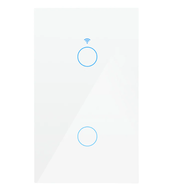 APAGADOR DOBLE SMART CON NEUTRO BLANCO ICON ICAPAINT02BLCN