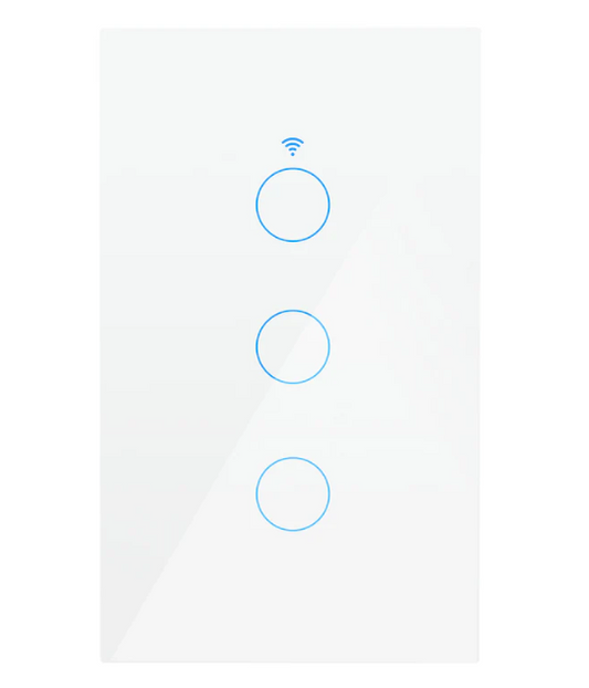 APAGADOR TRIPLE SMART CON NEUTRO BLANCO ICON ICAPAINT03BLCN