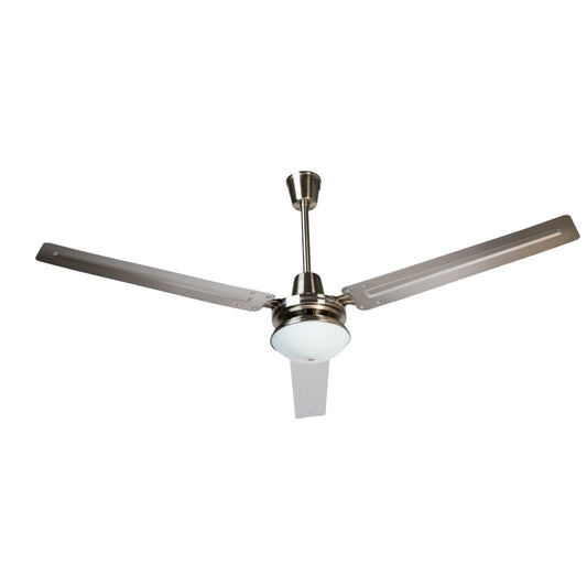 VENTILADOR CON ILUMINACIÓN 56" 75W SATINADO MASTERFAN CENTAURO