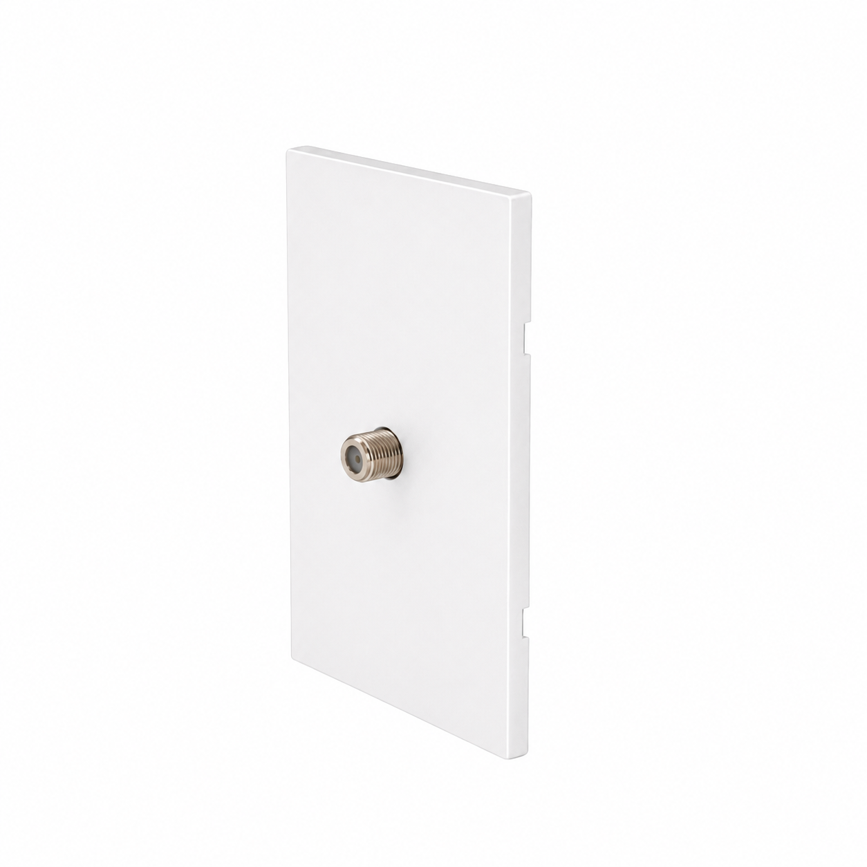 PLACA CONTACTO TV COAXIAL BLANCO LUXURY ARTLITE APL-710