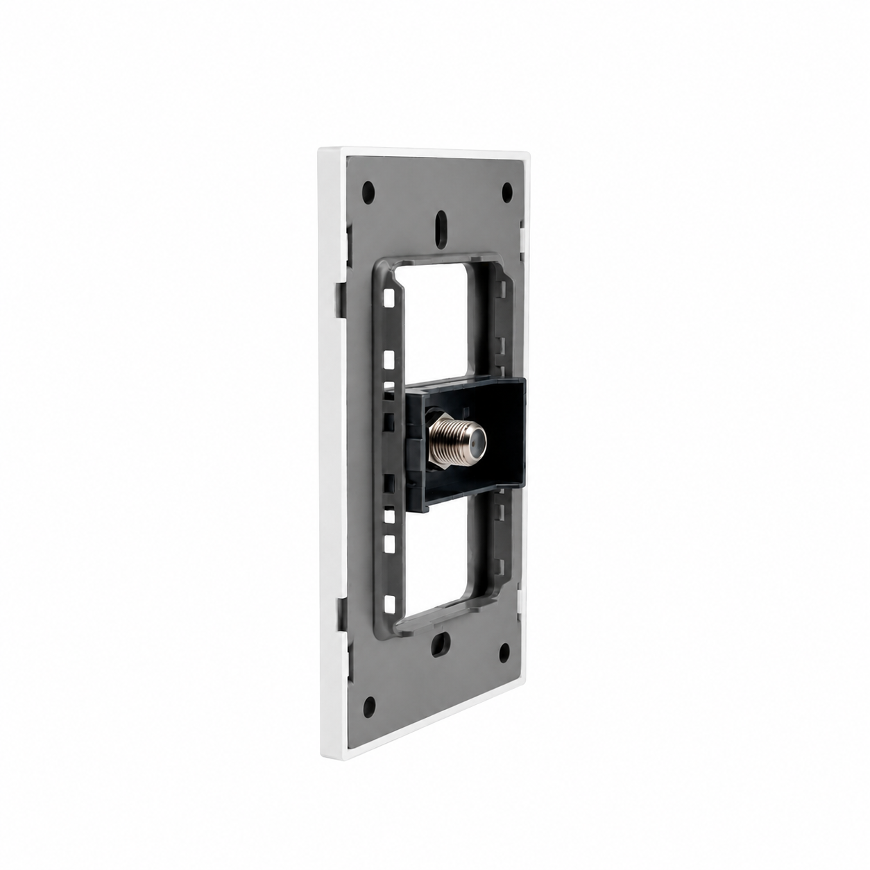 PLACA CONTACTO TV COAXIAL BLANCO LUXURY ARTLITE APL-710
