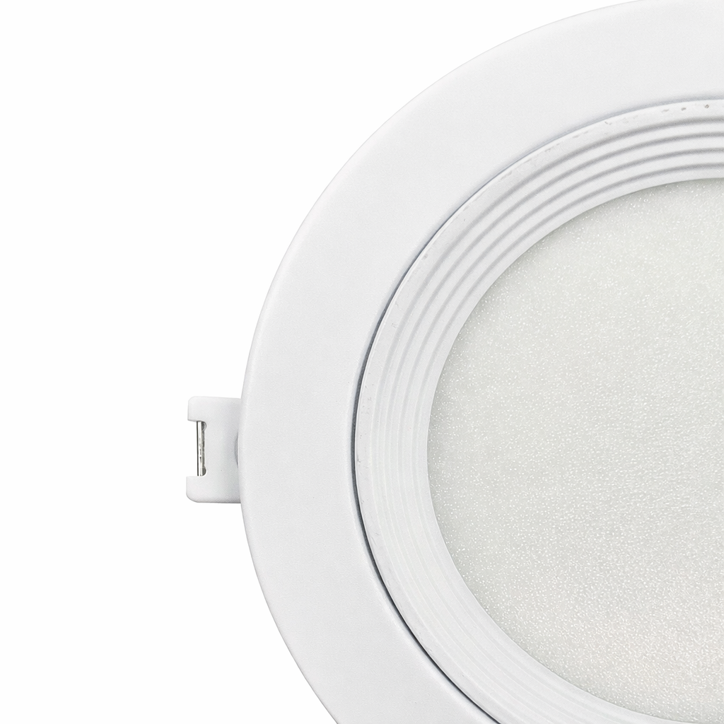 LÁMPARA PANEL EMPOTRABLE LED BLANCO 15CM 12W 30K LUZ CÁLIDA MAXXI MX-EM8000/B/LED30
