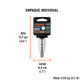Dado punta corta bristol M10, cuadro 1/2', TRUPER, Truper, SKU 101295 — vista 5