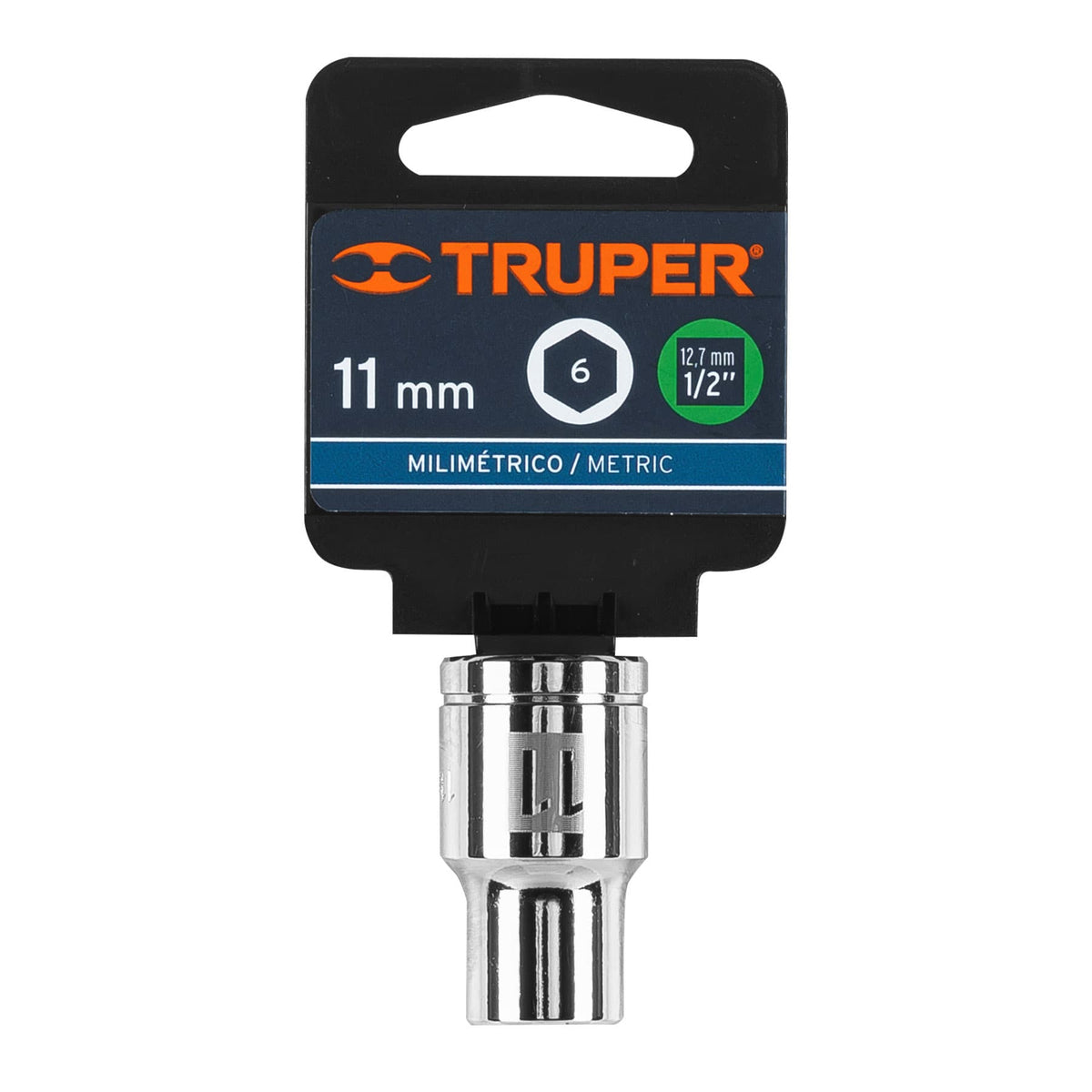 Dado de 11 mm 6 puntas cuadro 1/2' TRUPER — foto oficial 2