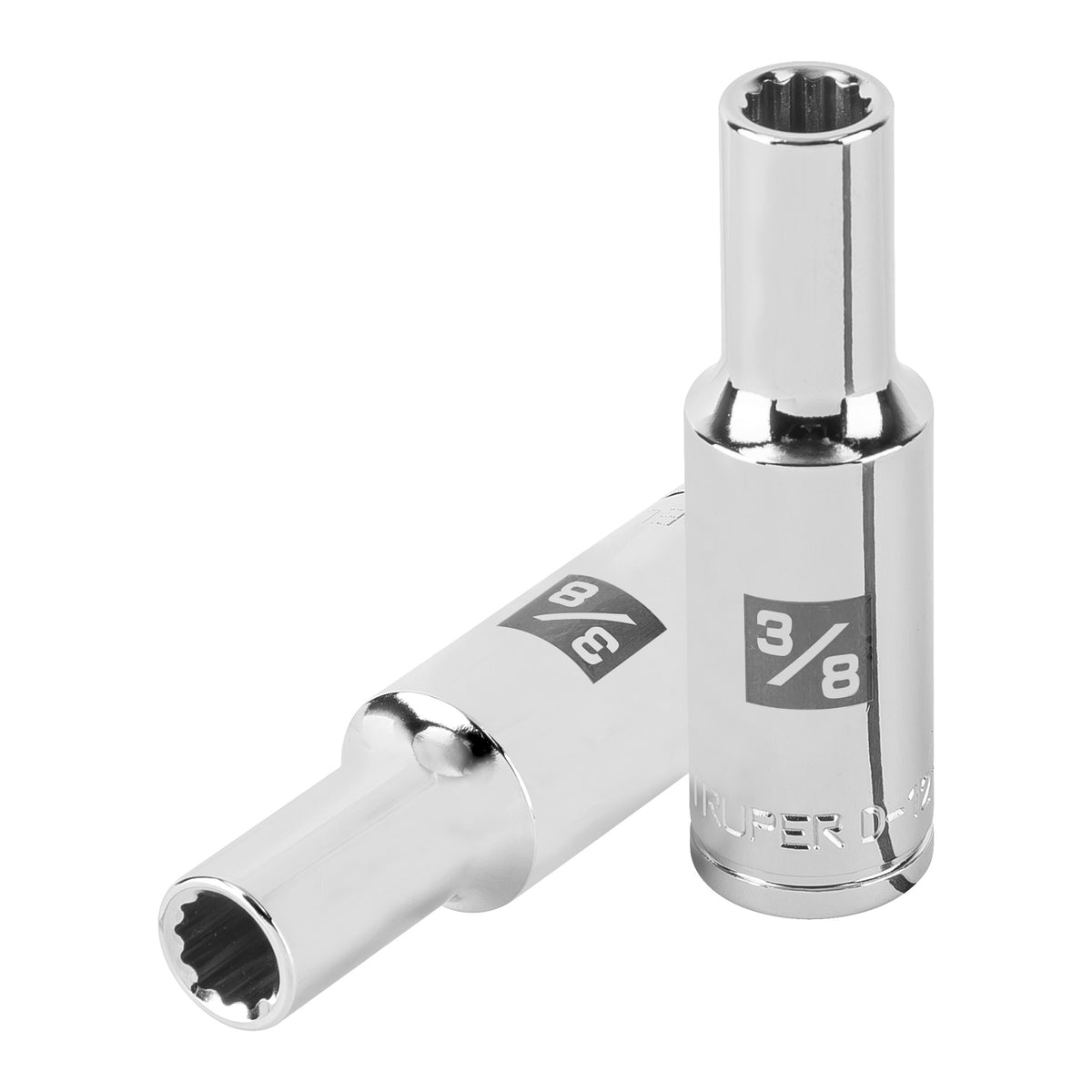 Dado largo de 3/8' 12 puntas, cuadro 1/2', TRUPER, Truper, SKU 101002