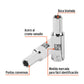 Dado largo de 3/8' 12 puntas, cuadro 1/2', TRUPER, Truper, SKU 101002 — vista 3